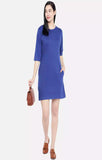 Royal Blue Basic - Sukhiaatma Designer T-shirt Dress