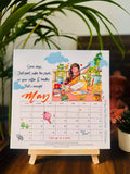 Desk Calendar 2026