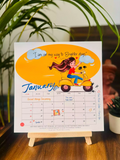 Desk Calendar 2026