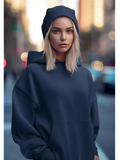 Navy Blue - Sukhiaatma Unisex Basic Hoodie