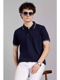 Navy Blue WW - Sukhiaatma Polo Unisex T-shirt - Sukhiaatma