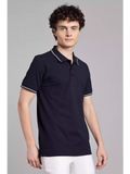 Navy Blue WW - Sukhiaatma Polo Unisex T-shirt - Sukhiaatma
