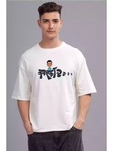 MHJ -Namaskaarrr Unisex Graphic Printed OS White T-Shirt