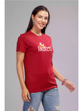 Nivant- Burgundy - Sukhiaatma Unisex Graphic Printed T-shirt - Sukhiaatma