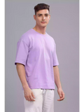 Solid Lavender Over sized - Sukhiaatma Unisex T-shirt - Sukhiaatma