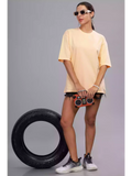 Solid Peach Over sized - Sukhiaatma Unisex T-shirt - Sukhiaatma
