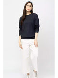 Navy Blue - Sukhiaatma Unisex Solid FS T-shirt
