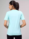 Aqua Blue - Sukhiaatma Unisex Basic T-shirt