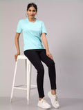 Aqua Blue - Sukhiaatma Unisex Basic T-shirt