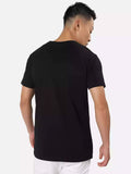 Make Yourself - Sukhiaatma Unisex Graphic Printed Black T-shirt