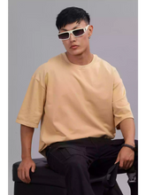 Solid Beige Over sized - Sukhiaatma Unisex T-shirt