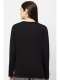 Black - Sukhiaatma Unisex Solid Sweatshirt