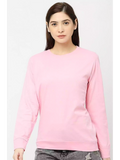 Baby Pink - Sukhiaatma Unisex Solid Sweatshirt - Sukhiaatma