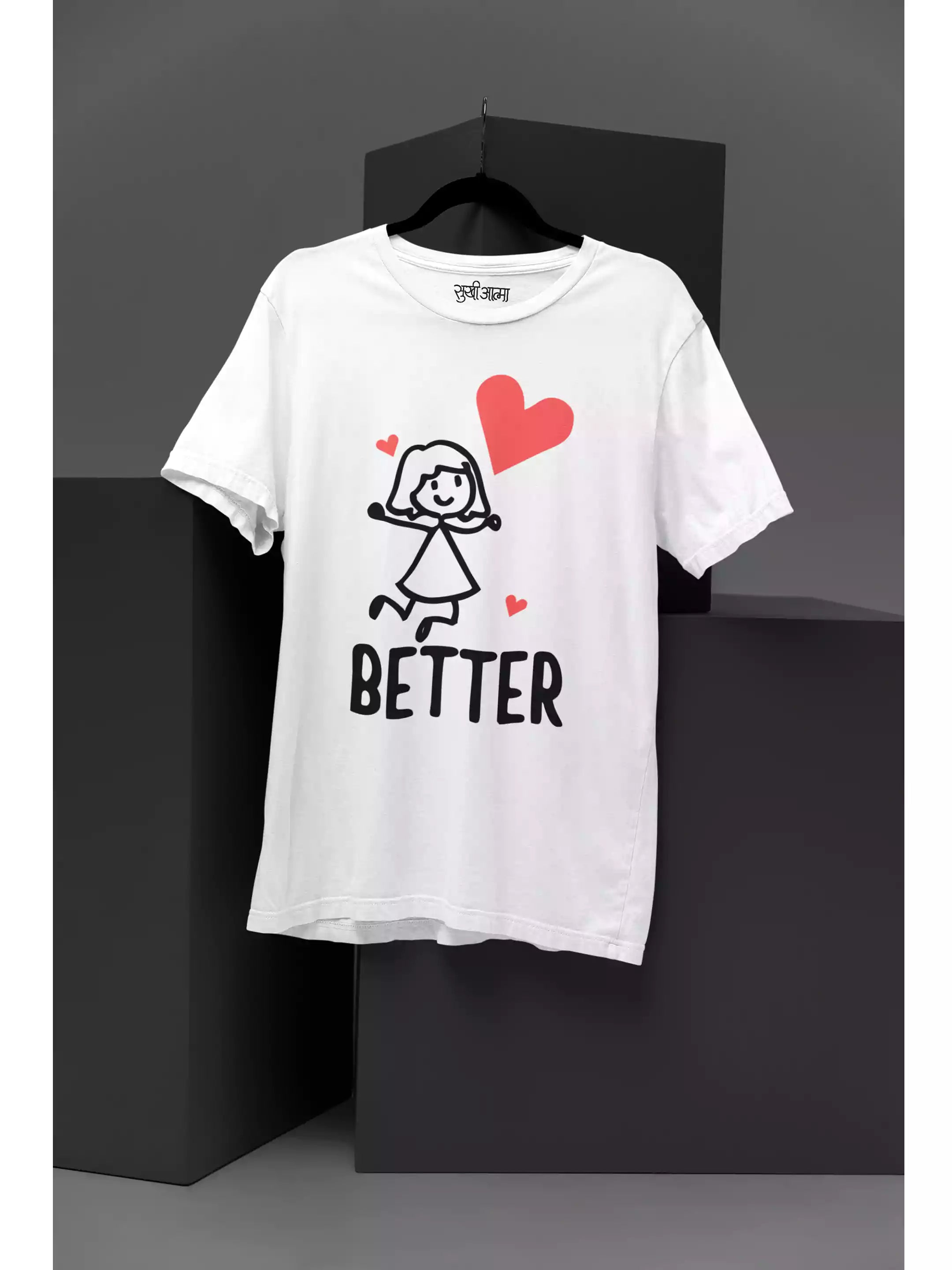 Better Together - Sukhiaatma Couple Graphic Printed T-shirt