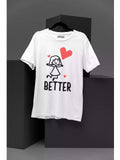 Better Together - Sukhiaatma Couple Graphic Printed T-shirt