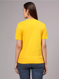 Chala Bhurr Yellow - Sukhiaatma Unisex Marathi Graphic Printed T-shirt