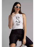 Chill - Sukhiaatma High Neck Sleeveless Fitted Top