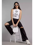Chill - Sukhiaatma High Neck Sleeveless Fitted Top