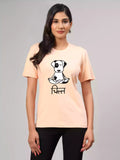 Chill - Peach Sukhiaatma Unisex Graphic Printed T-shirt