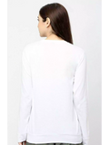 Chill White FS - Sukhiaatma Unisex Graphic Printed White  T-shirt