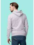 DB22 - Sukhiaatma Unisex Graphic Printed Grey Hoodie