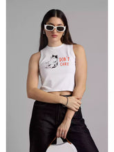 Don't Care - Sukhiaatma High Neck Sleeveless Fitted Top