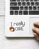 Donut Care - Vinyl Sticker