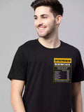 Entrepreneur - Sukhiaatma Unisex Graphic Printed Black T-shirt