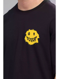 Happiness - Sukhiaatma Unisex Oversized Black T-shirt