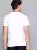 Ignoray namaha - Sukhiaatma Unisex Graphic Printed White T-shirt
