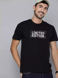 Limited Edition - Sukhiaatma Unisex Graphic Printed Black T-shirt