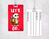 Let's Go - Luggage Tag