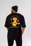 Luffy Power - Sukhiaatma Unisex Oversized Black T-shirt