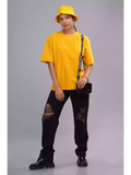 Solid Yellow Over sized - Sukhiaatma Unisex T-shirt - Sukhiaatma