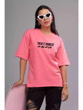 Madness - Sukhiaatma Unisex Oversize Pink T-shirt