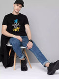 Me salle deto Black - Sukhiaatma Unisex Marathi Graphic Printed T-shirt