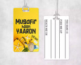 Musafir hu - Luggage Tag
