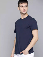 Navy Blue - Sukhiaatma Unisex Basic T-shirt