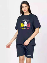 Nagin Dancer - Navy Blue Sukhiaatma Unisex Oversized Co-ord