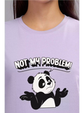 Not My Problem LAVENDER RF - Sukhiaatma Unisex Graphic Printed T-shirt - Sukhiaatma