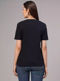 Om Namha Shivay - Sukhiaatma Unisex Graphic Printed Navy Blue T-shirt