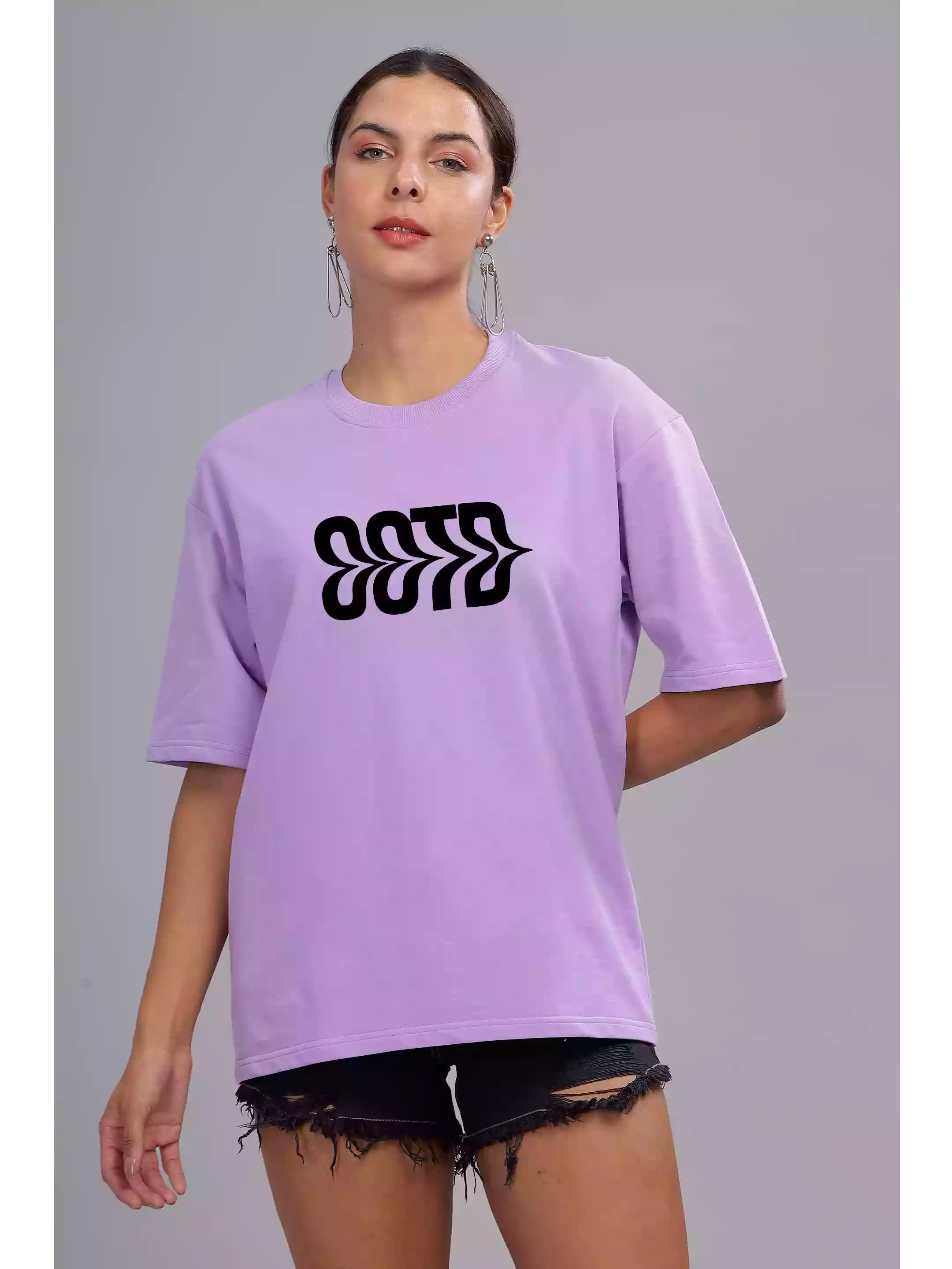 OOTD Lavender - Sukhiaatma Unisex Oversized T-shirt