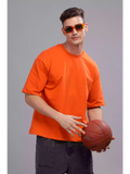 Solid Orange Over sized - Sukhiaatma Unisex T-shirt - Sukhiaatma