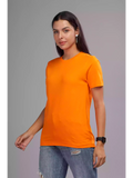 Orange - Sukhiaatma Unisex Basic T-shirt - Sukhiaatma