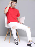 Red - Sukhiaatma Unisex Basic T-shirt