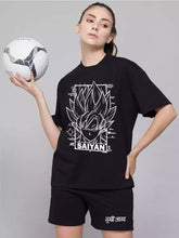 DB23 - Black Sukhiaatma Unisex Oversized Co-ord