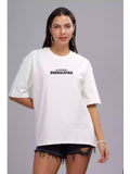 SA LANG - Sukhiaatma Unisex Oversize White T-shirt