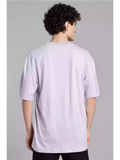 SA TXT Oversize Lavender - Sukhiaatma Unisex Graphic Printed T-shirt