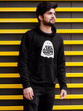 Sukhiaatma Logo BLK - Sukhiaatma Unisex Graphic Printed Hoodie