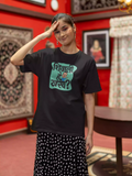 MHJ - Shivali hey Kharay? Unisex Graphic Printed OS Black T-Shirt